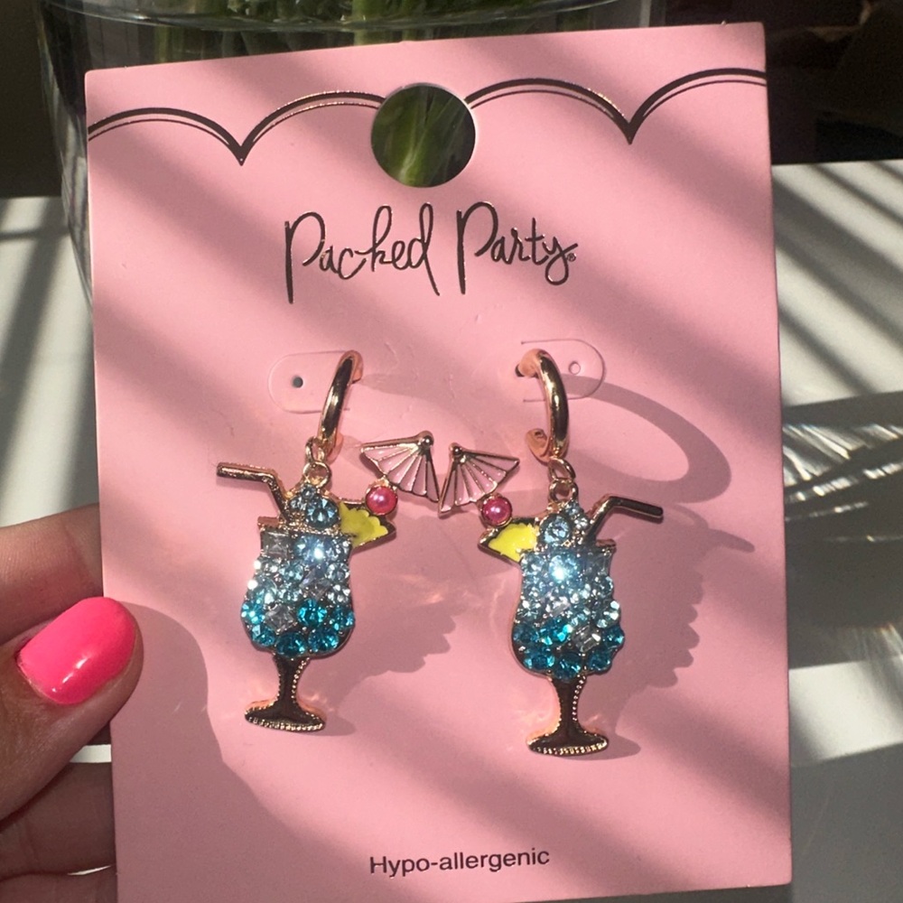 🍹 PACKED PARTY DRINK EARRINGS🍹